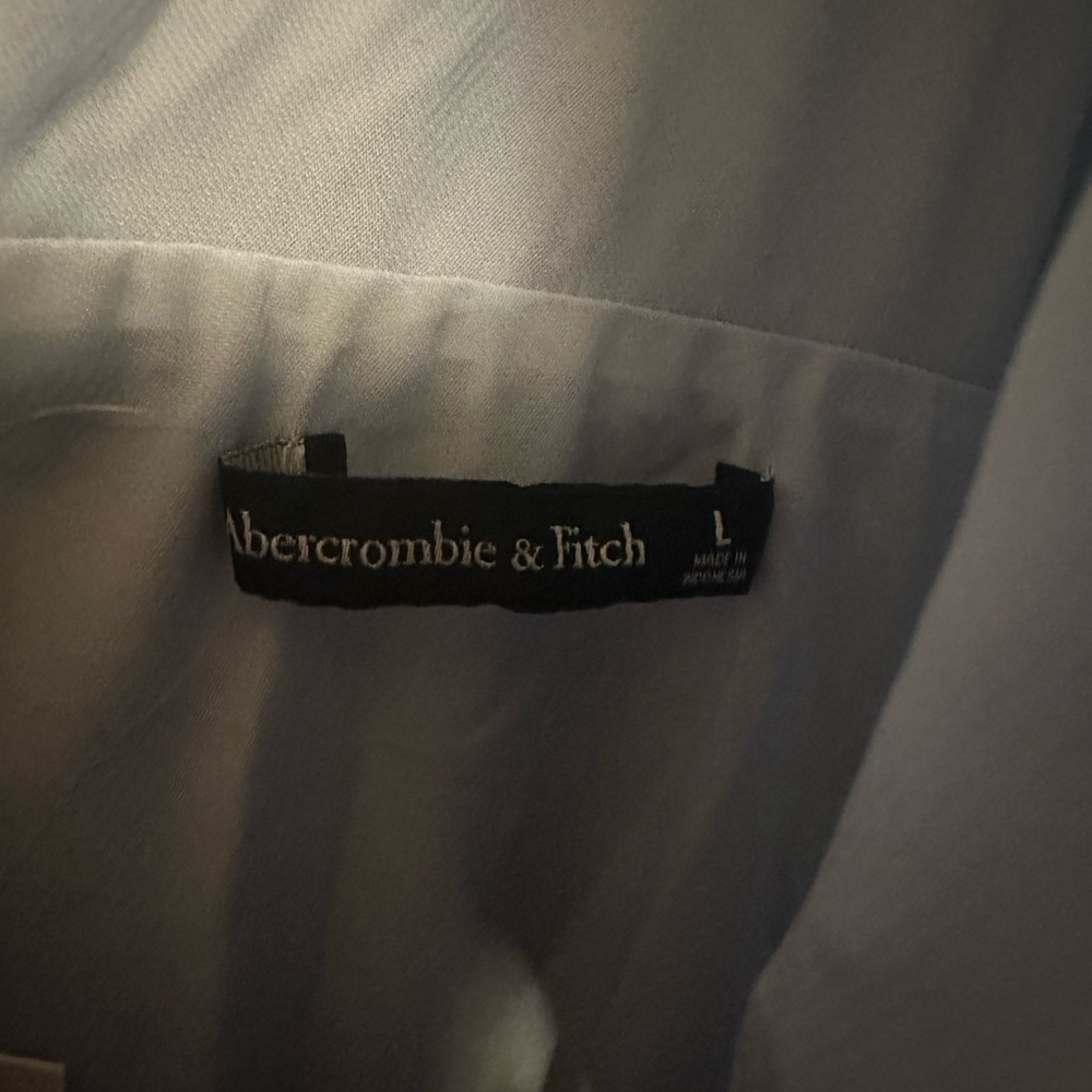 Abercrombie & Fitch Blue Floral Dress - Picture 4 of 6